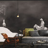 Monochrome Samurai Warrior Wall Mural