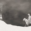 Monochrome Samurai Warrior Wall Mural