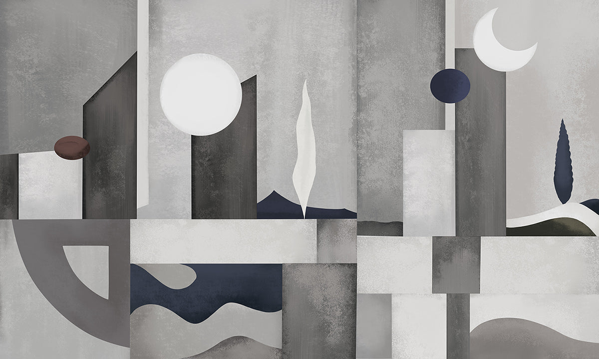 Modern Moon Light Wallpaper