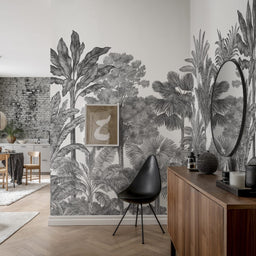 Tropical Wood Wallpaper
