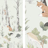 Enchanted Forest Animal Nursery Mural Wallpaper