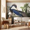 Tropical Bird Jungle Scene Mural Wallpaper