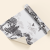 Vintage Nature Landscape Monochrome Mural Wallpaper