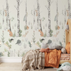 Enchanted Forest Animal Nursery Mural Wallpaper